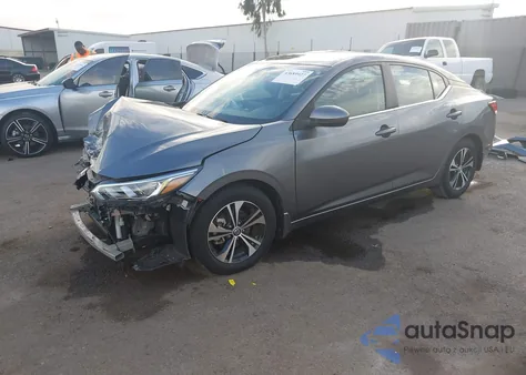 2021 Nissan Sentra Sv Xtronic Cvt z USA, uszkodzony, nr VIN 3N1AB8CV9MY307847